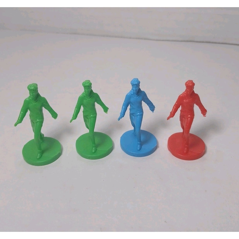 Electronic Mall Madness VTG 1996 4 Game Pieces Pawns Figures replacement parts